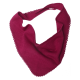 Reiff wool silk terry bib berry