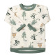 Joha longsleeve wool with bamboo with forest print (17917)