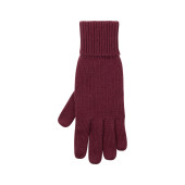 Pure pure wollen dames handschoenen burgund
