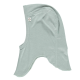 Muesli wool silk balaclava spa green