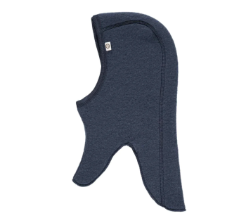 Muesli wool fleece balaclava night blue