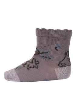 MP Denmark  socks rabbit purple