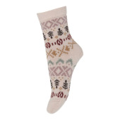 MP Denmark socks winter print rose dust