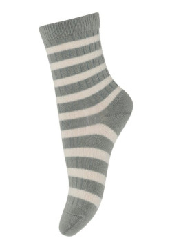 MP Denmark rib socks striped black (08)