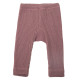 Joha gebreid merinowollen broek mauve (27303)