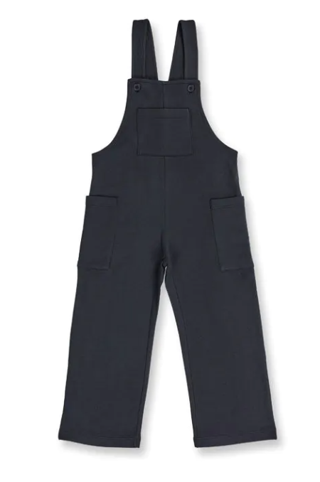 Sense Organics sweat tuinbroek zwart