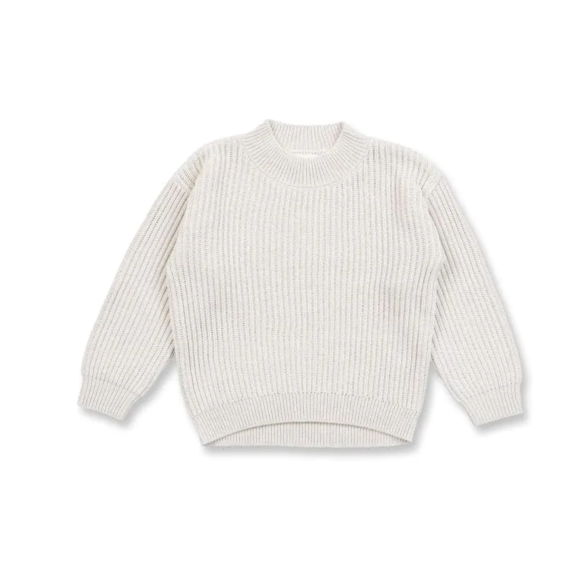 Sense Organics knitted sweater oatmeal