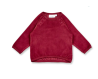 Sense Organics velourse babytrui tibetaans rood