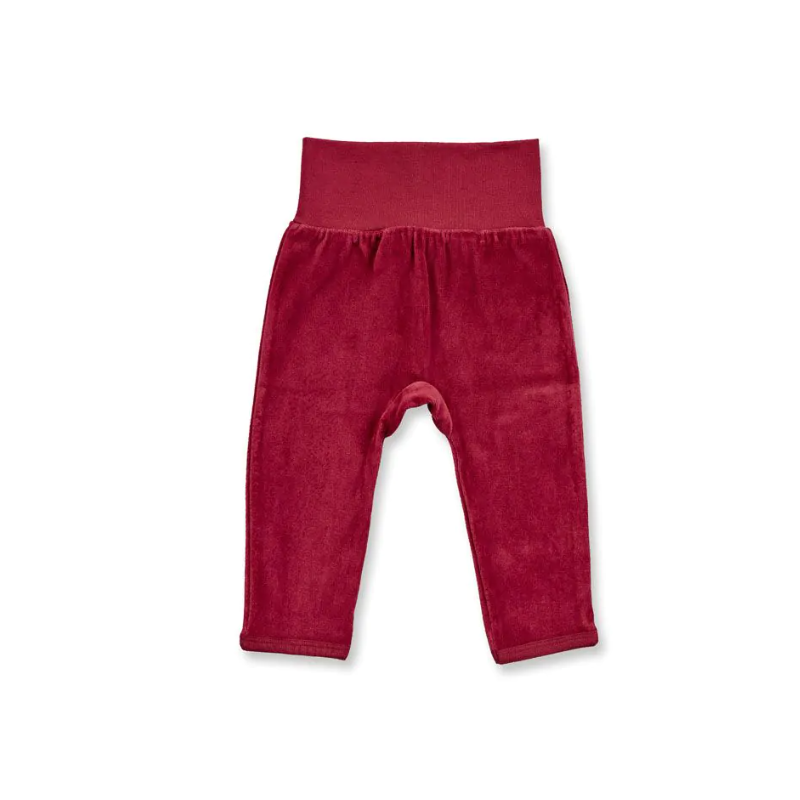 Sense Organics velvet sweater tibetan red