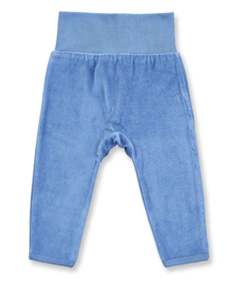 Sense Organics velourse baby broek tibetaans rood