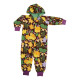 Duns Sweden onesie brown with fall flowers