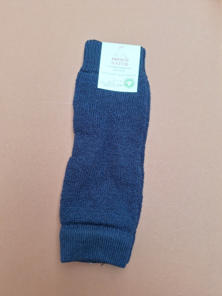 Hirsch natur wollen beenwarmers grijs