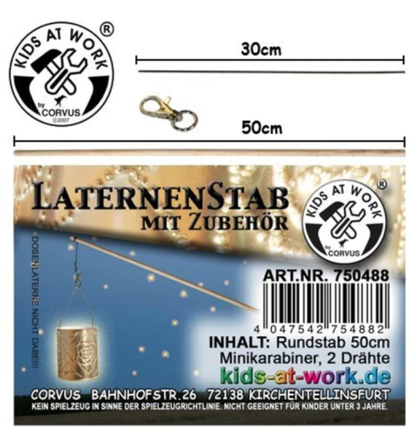 Kids at work lantern