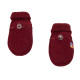 Joha woolfleece mittens bordeaux (97978)