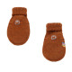 Joha woolfleece mittens orange rust (97978)