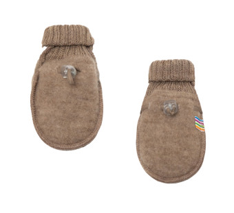 Joha wolfleece  wantjes beige (97978)