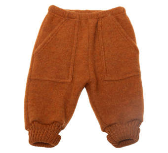 Joha merino wolfleece broek roest oranje (26591)