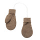 Joha mittens with thumb beige 100% wool