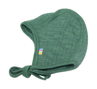 Joha merino woolen bonnet jade (96140)