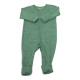 Joha jumpsuit met omslag 100% merinowol jade (56140)