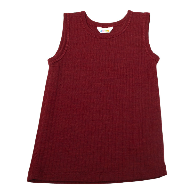 Joha sleeveless shirt bordeaux (76342)