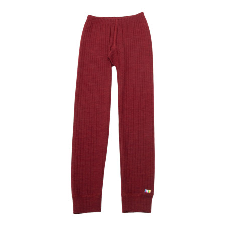 Joha wollen broek met ribstructuur bordeaux (26340)