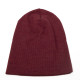 Joha wollen beanie for adults bordeaux (98521)