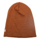 Joha wollen beanie for adults rusty orange (98521)