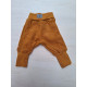 Lilano wolplush broek met boord curry (250911)