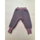 Lilano gekookte wollen broek mauve  (340007)