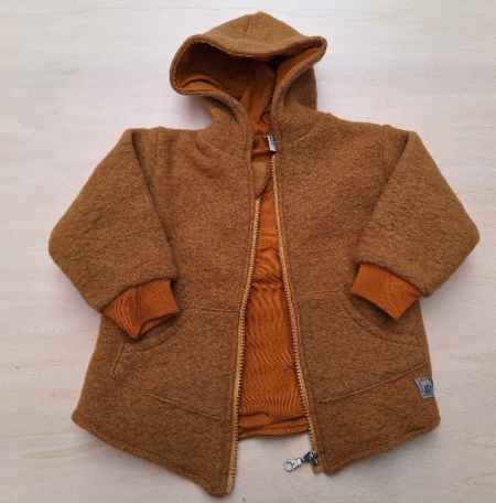 Lilano boiled woolen jacket curry