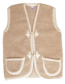 We are woven bodywarmer cappuchino (volwassen)