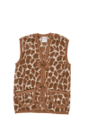 We are woven bodywarmer giraf (kind)