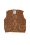 We are woven wollen bodywarmer cappuchino (kind)