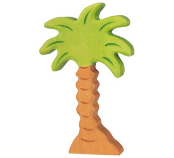 Holztiger palm  tree middle