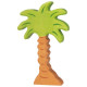 Holztiger palm  tree middle