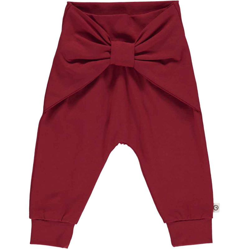 Muesli cotton pocket pants acorn