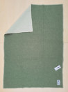 Mara woolen blanket plain agave green