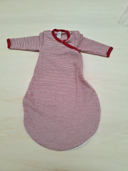 Lilano wool silk wrap around sleeping bag purple