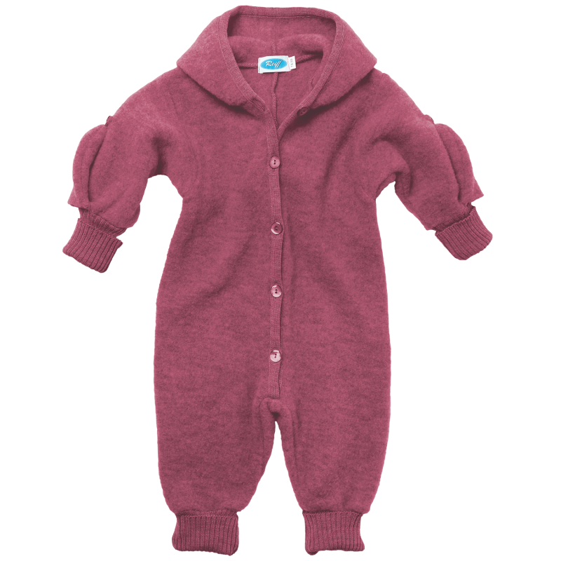 Reif merino woolfleece overall antracite