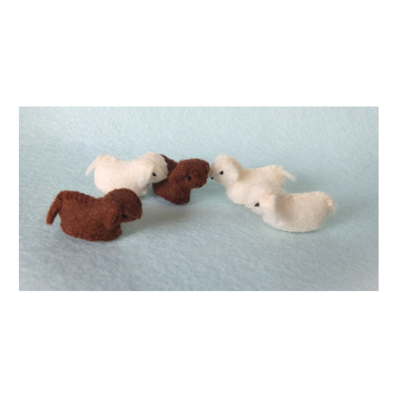 5 sheeps (atelier Pippilotta)