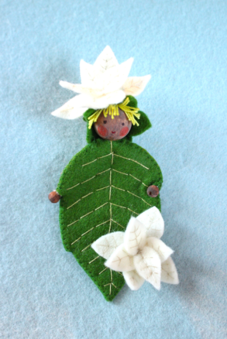 leaf child christmas star (atelier Pippilotta)