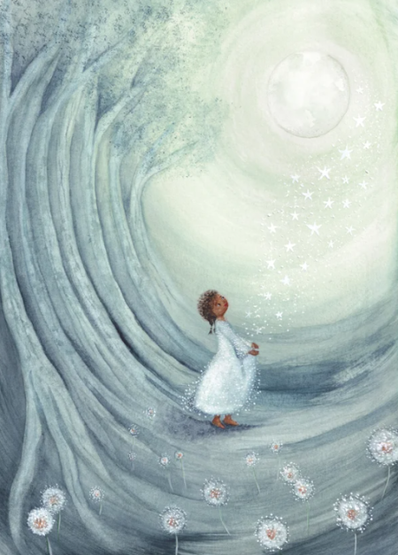 Postkaart Advent - Bijdehansje