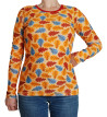 Duns Sweden velvet ladies shirt leaaves sahara sun
