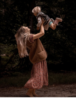 We are wovens bodywarmer macchiato (volwassen)