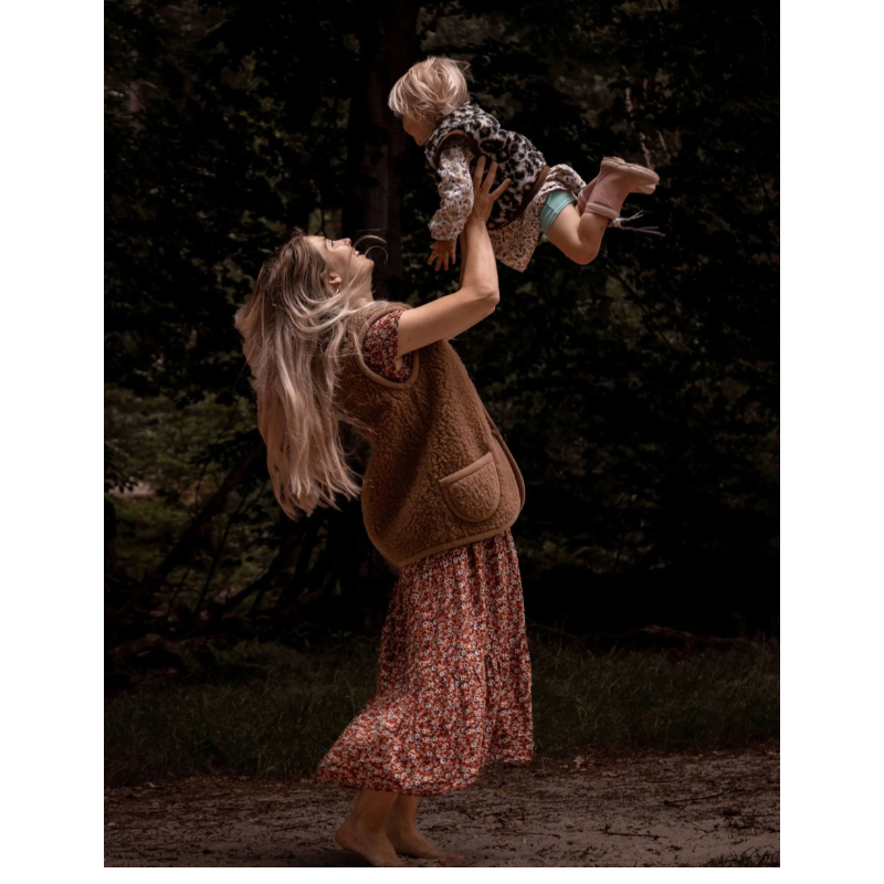 We are wovens bodywarmer macchiato (volwassen)