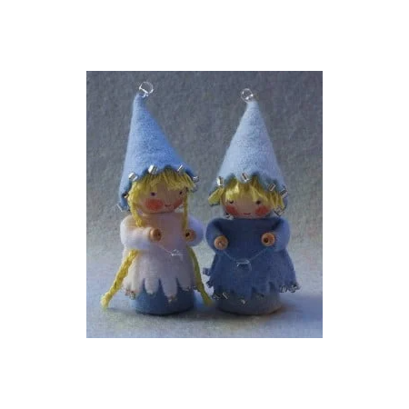 Twee kleine kaboutertjes winter (Atelier Pippilotta)