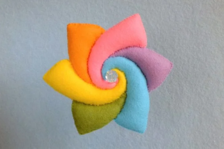 Regenboogbloem  (Atelier Pippilotta)