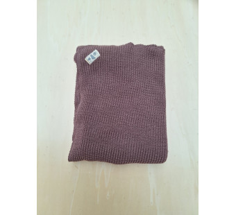 Lilano woolen blanket mauve