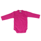 Cosilana wikkelromper lange mouw 70% wol 30% zijde roze (71063)